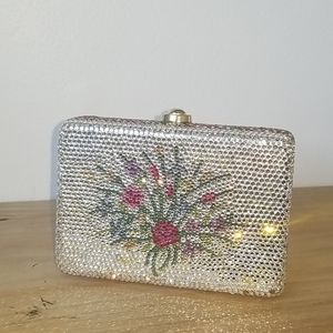 Used Landau crystal minaudiere